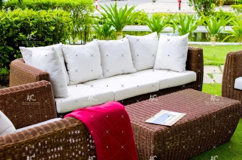 Thiết kế đẹp mắt của bộ sofa 3-1-1 hình hộp cạnh bo cong