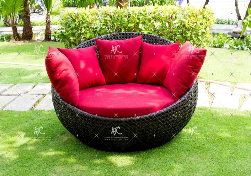Giường Tắm Nắng Tựa Lưng Cao RABD-044 1 Phong cách cá tính, trẻ trung của giường tắm nắng tựa lưng cao