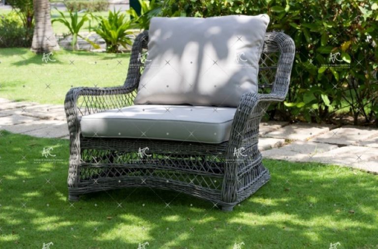 Ghế Sofa Đơn Cổ Điển Ngắm Cảnh RASF-121B