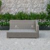 Outdoor wicker sofa chair RASF128