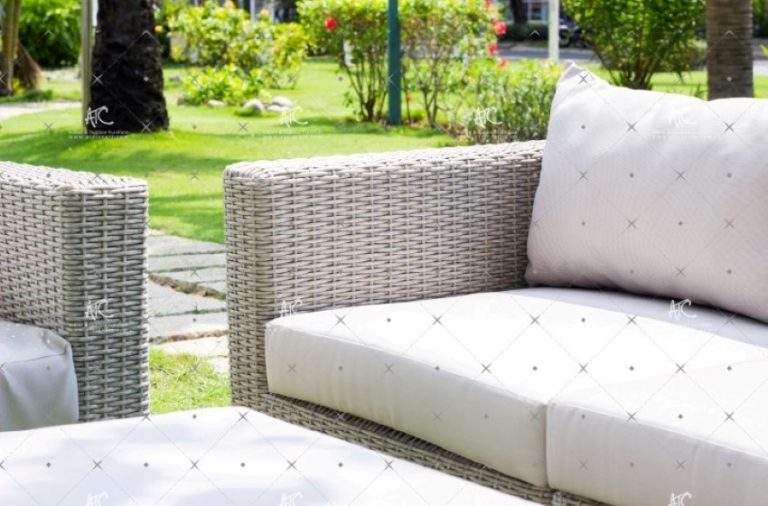 Ghế Sofa Tay Phải Mây Nhựa Kéo Dài RASF-099