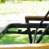 rattan garden bench RABD 098 13