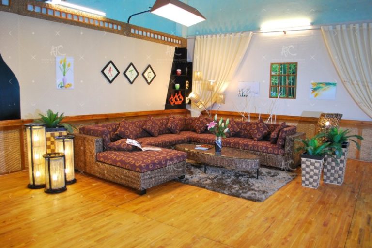 wicker indoor sofa sets WAIS-119