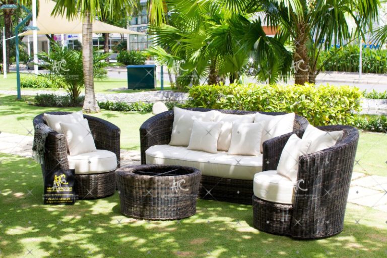 wicker patio furniture sets RASF-014