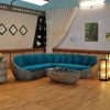 indoor sofa water hyacinth furniture