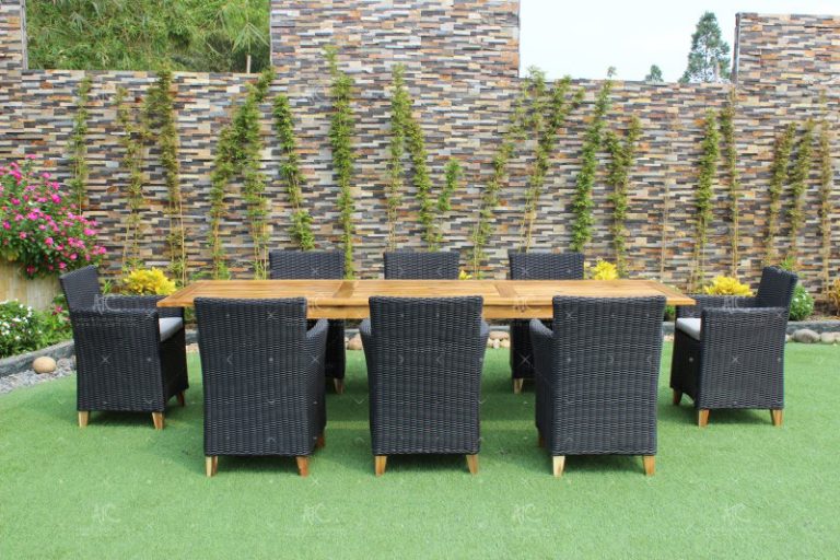 Rattan dining set outdoor RADS-018