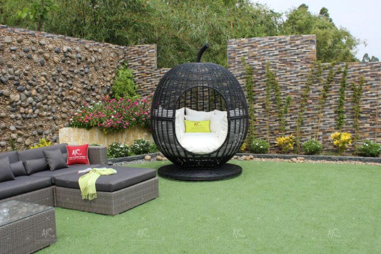 wicker sofa garden RASF 004 2