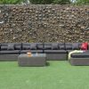wicker sofa garden RASF-004