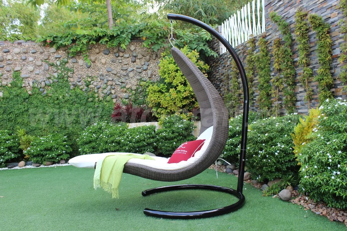 Cấu tạo độc đáo của ghế võng xích đu hình lưỡi