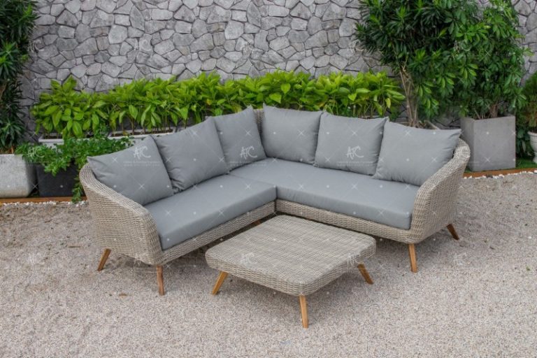 Poly rattan sofa set RASF-140