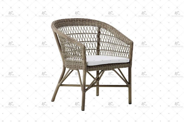 Poly rattan dining chair RADS-176