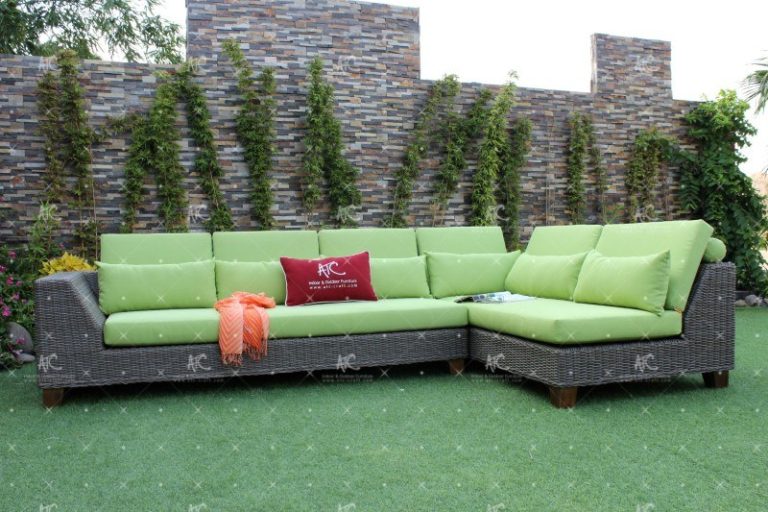 poly wicker sofa garden 151a 4