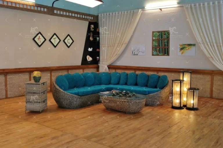 Bộ sofa lục bình chữ L