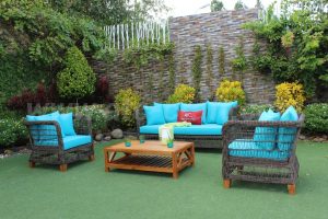 Bộ Bàn Ghế Sofa Giả Mây Ngoài Trời Cổ Điển Rasf-161 từ ATC Furniture