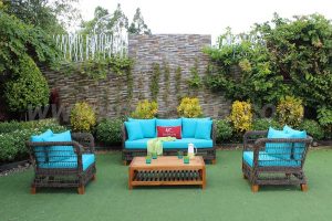 Bộ Bàn Ghế Sofa Nhựa Giả Mây Sân Vườn Cổ Điển Rasf-161 ATC Furniture