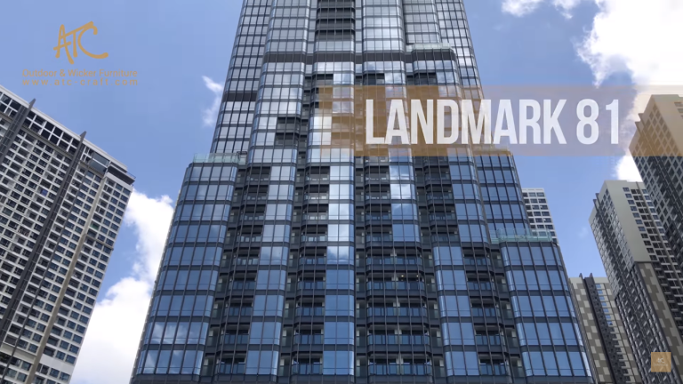 Nha san xuat noi that may nhua hang dau viet nam tai landmark 81 ATC Wicker Furniture Manufacturer