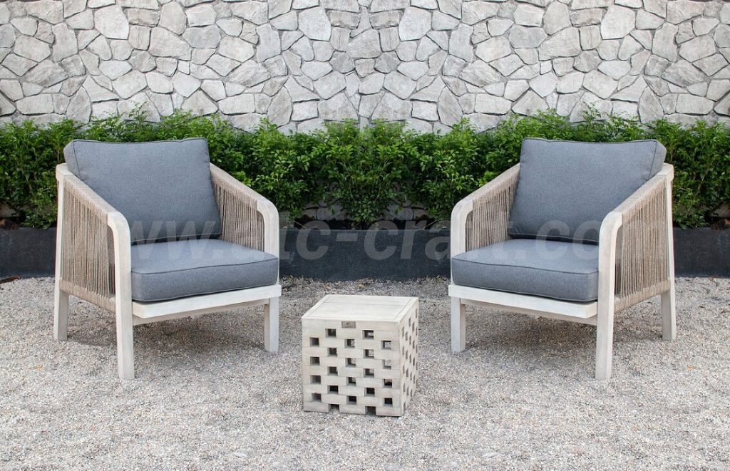 Bàn ghế nội thất gỗ ngoài trời với khả năng chống chịu thời tiết từ ATC Furniture