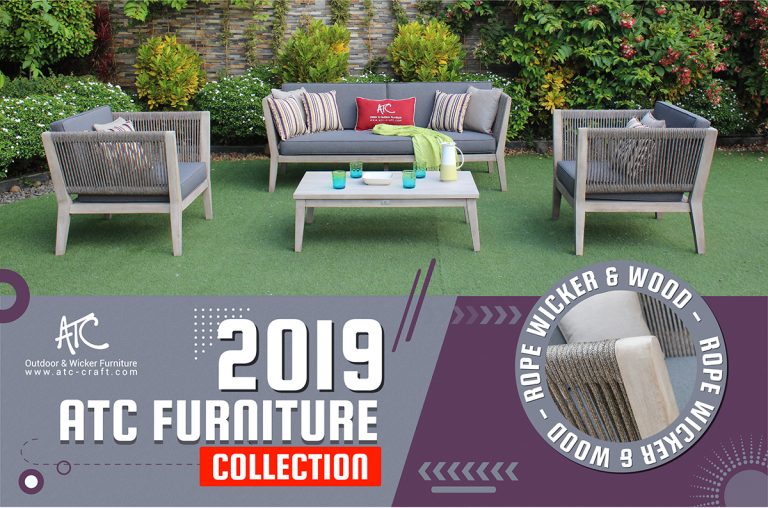 Xu hướng nội thất sân vườn đẹp 2019 nội thất gỗ và dây thừng