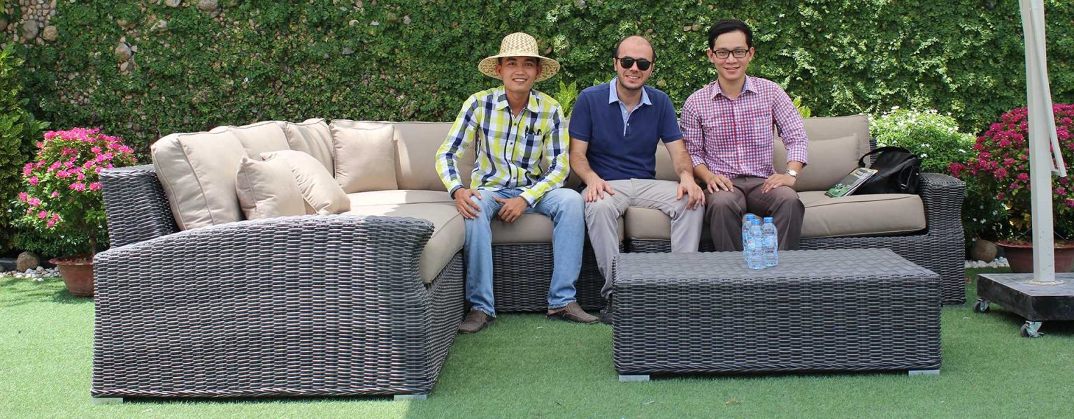 ATC Wicker Patio Furniture Manufacturer Factory Visiting