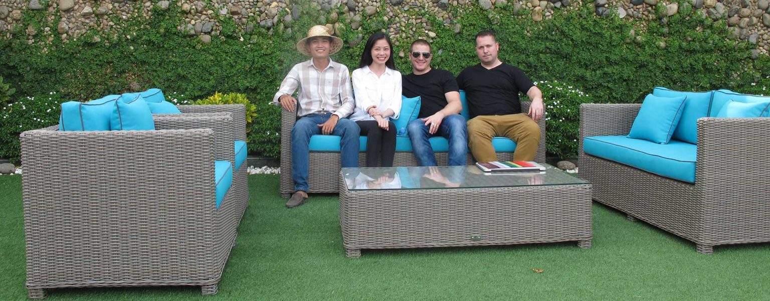 Vietnam Patio Furniture Factory Visiting