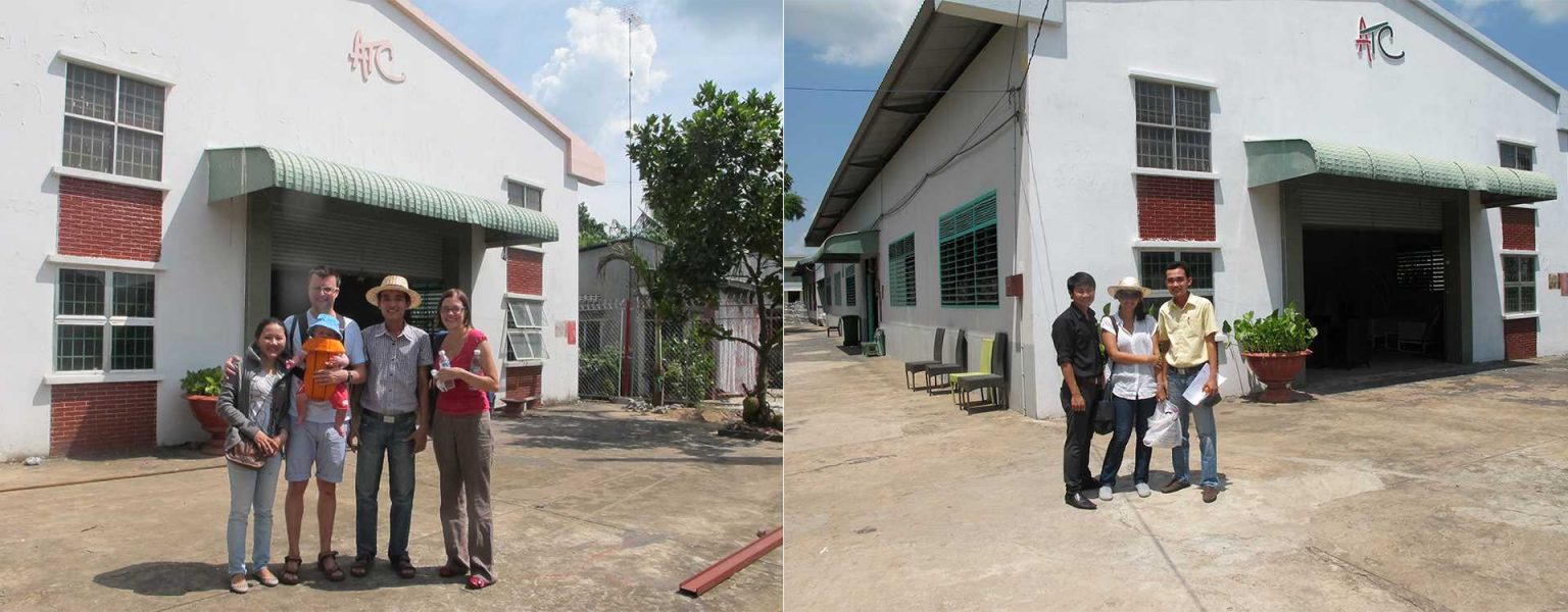 Vietnamese Patio Furniture Factory Visiting