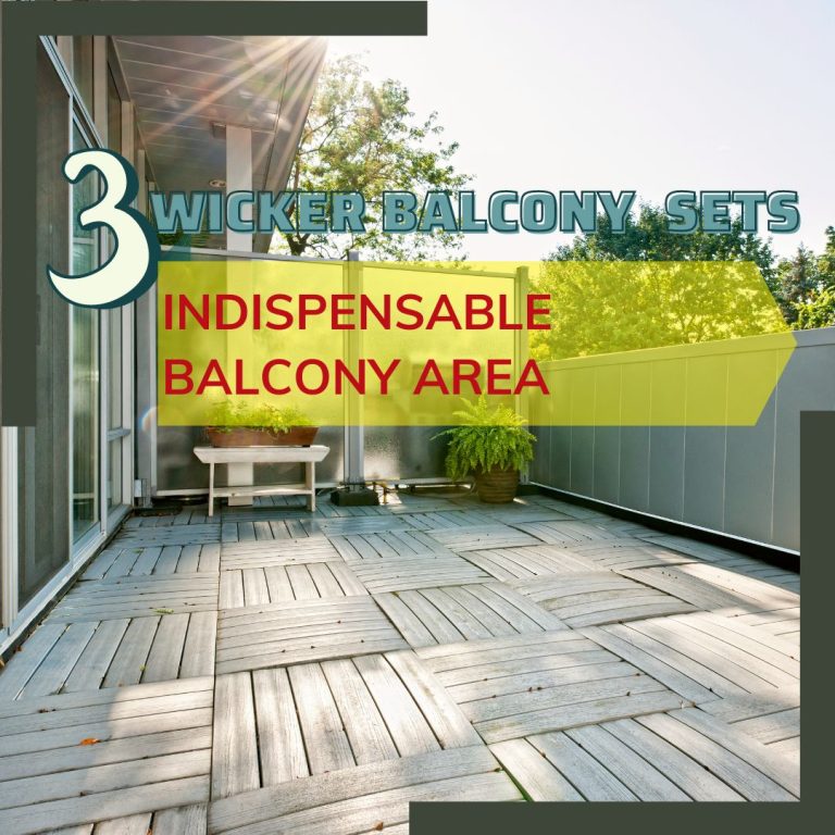 3 bộ nội thất đan lát ban công chung cư đẹp