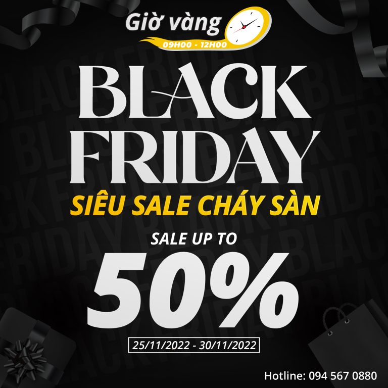 Giờ vàng black friday - siêu sale cháy sàn ATC Furniture
