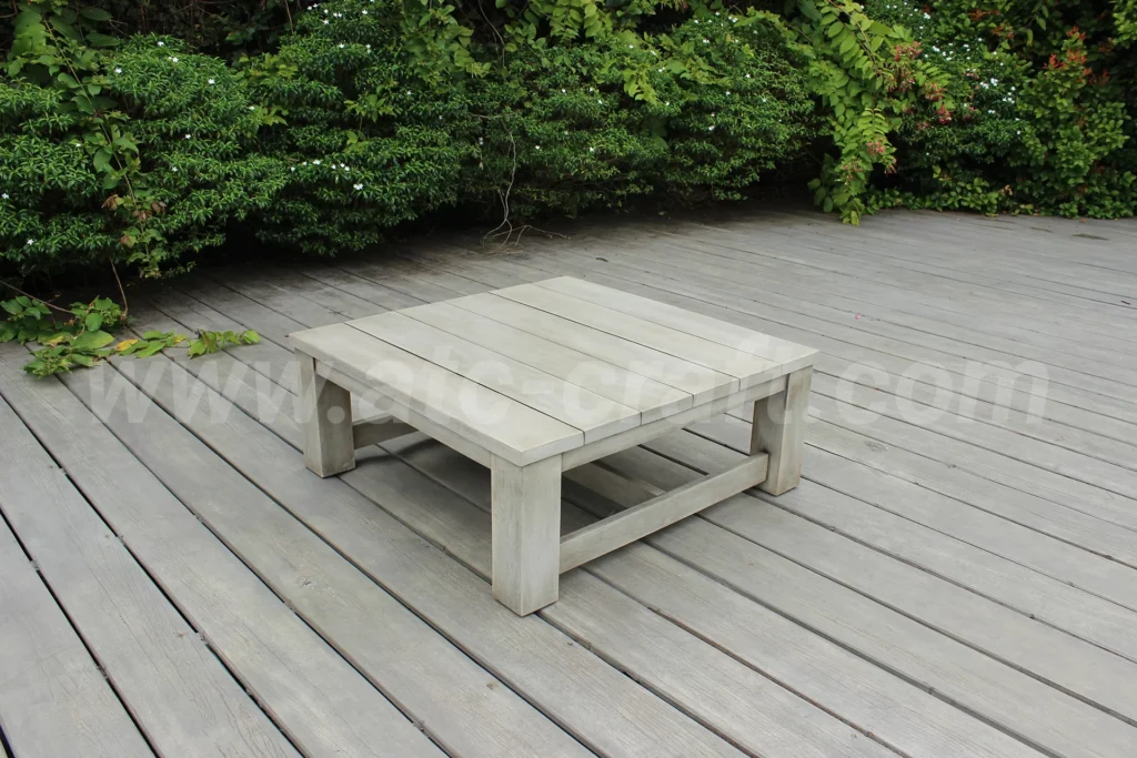 Bộ Sofa Góc Mây Nhựa SIGMA Ngoài Trời RASF-218 2 Bàn gỗ tiện lợi đi kèm bộ sofa góc mây nhựa ngoài trời