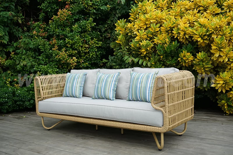Bộ Sofa Dây Giả Tre Ngoài Trời Cao Cấp RASF-174 1 Thiết kế cao cấp của bộ sofa dây giả tre ngoài trời