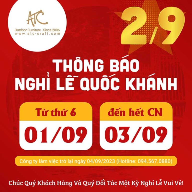 Thông báo nghỉ lễ Quốc Khánh 2-9