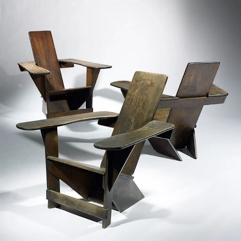 Câu Chuyện Về Ghế Gỗ Adirondack 2 Chiếc ghế gỗ Adirondack đầu tiên