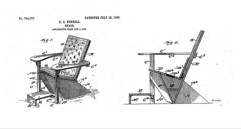 Câu Chuyện Về Ghế Gỗ Adirondack 1 Thiết kế ban đầu