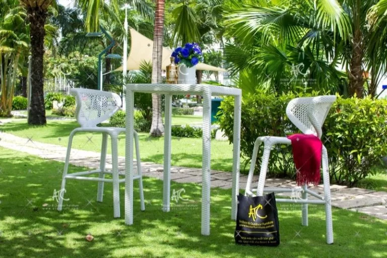 7+ Mẫu Bàn Trà Ngoài Trời Bán Chạy Nhất Bạn Nên Tham Khảo 7 Bộ bàn trà ngoài trời 2 ghế RABR-102