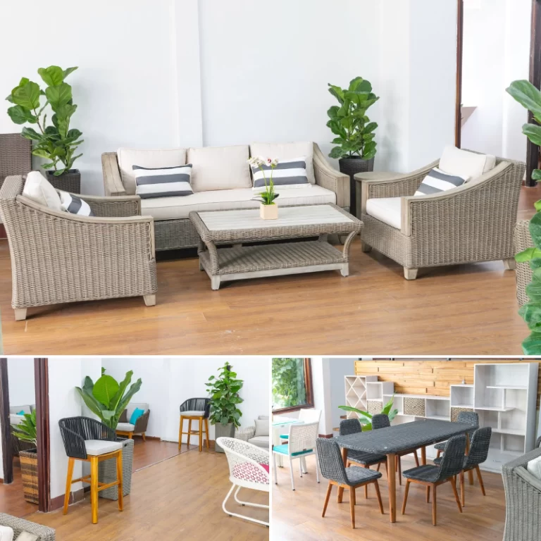 Nhựa giả mây đan mắt cáo