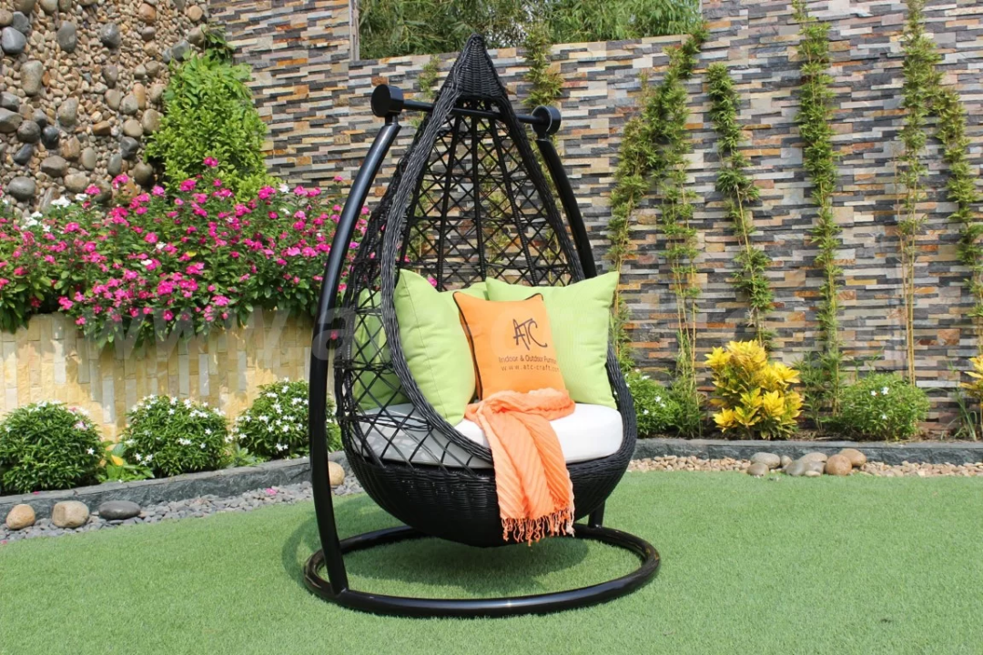 Ghế xích đu hình giọt nước rơi