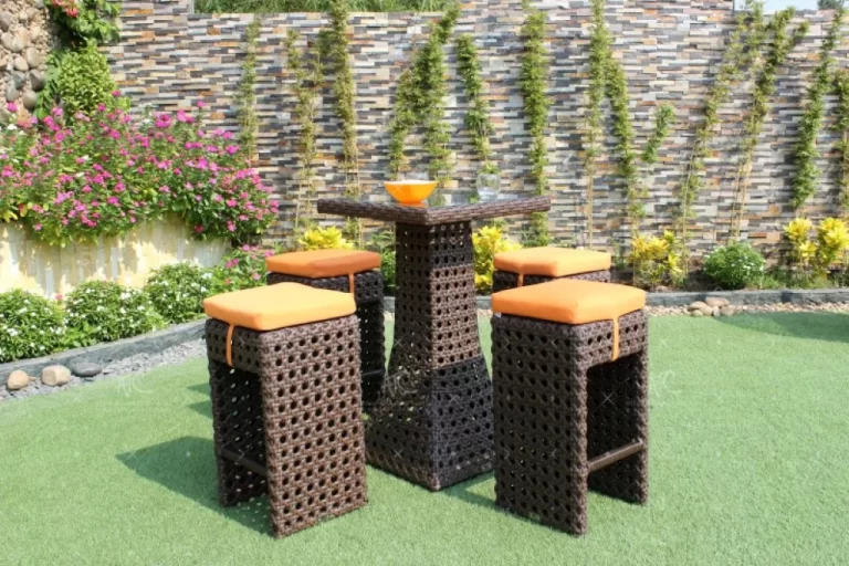 Bộ ghế cafe ngoài trời nhỏ gọn RABR-008