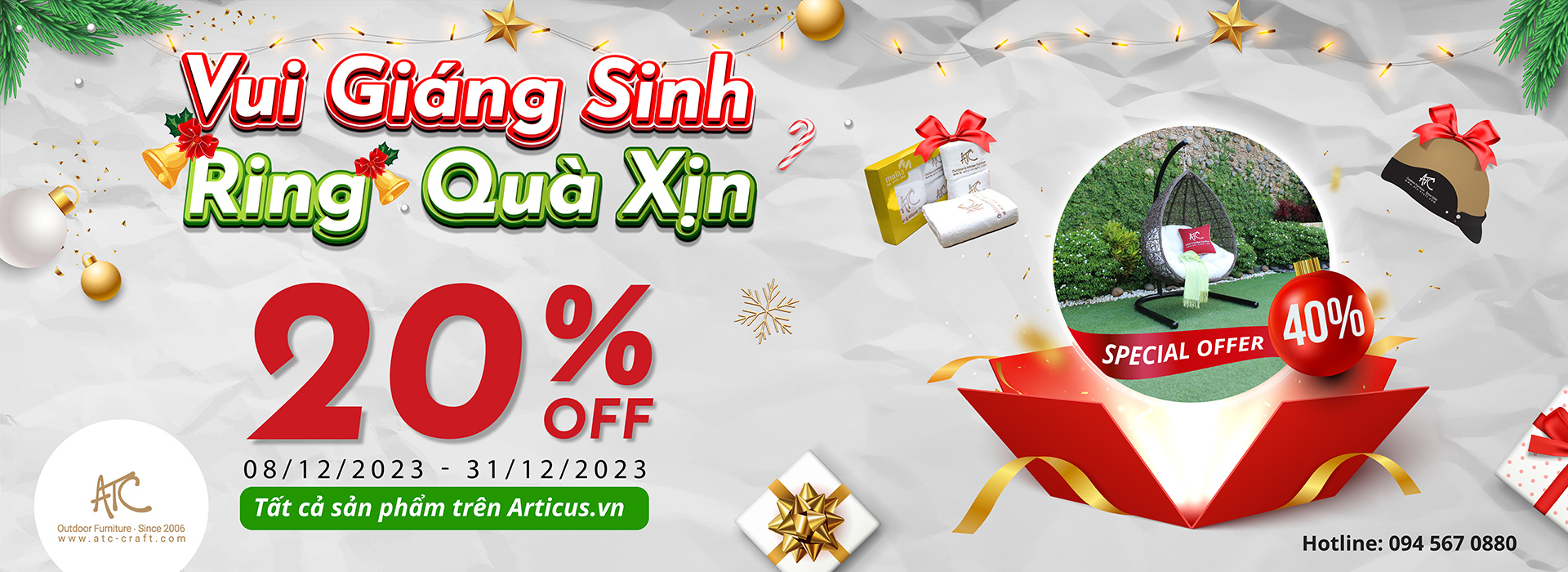 gui giáng sinh - rinh quà xịn