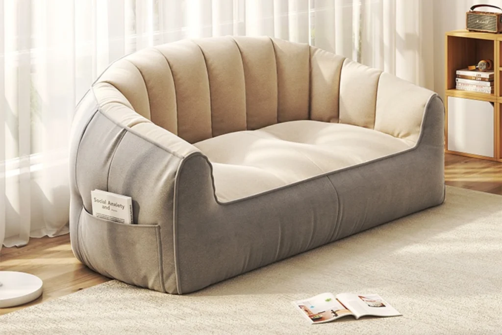 Ghế sofa lười đế cao tính thoải mái 