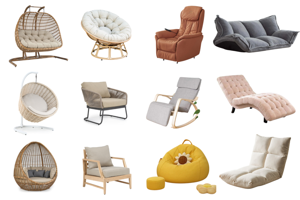 Tất cả các mẫu ghế lười thư giãn cao cấp