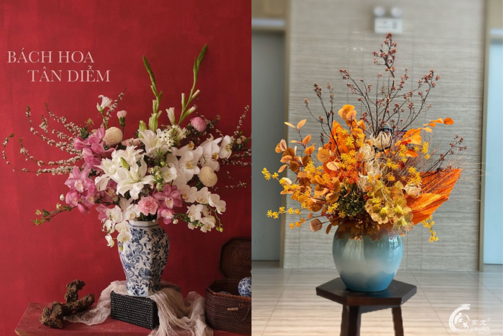 Bình gốm sứ quà tặng cao cấp vào dịp tết đến 