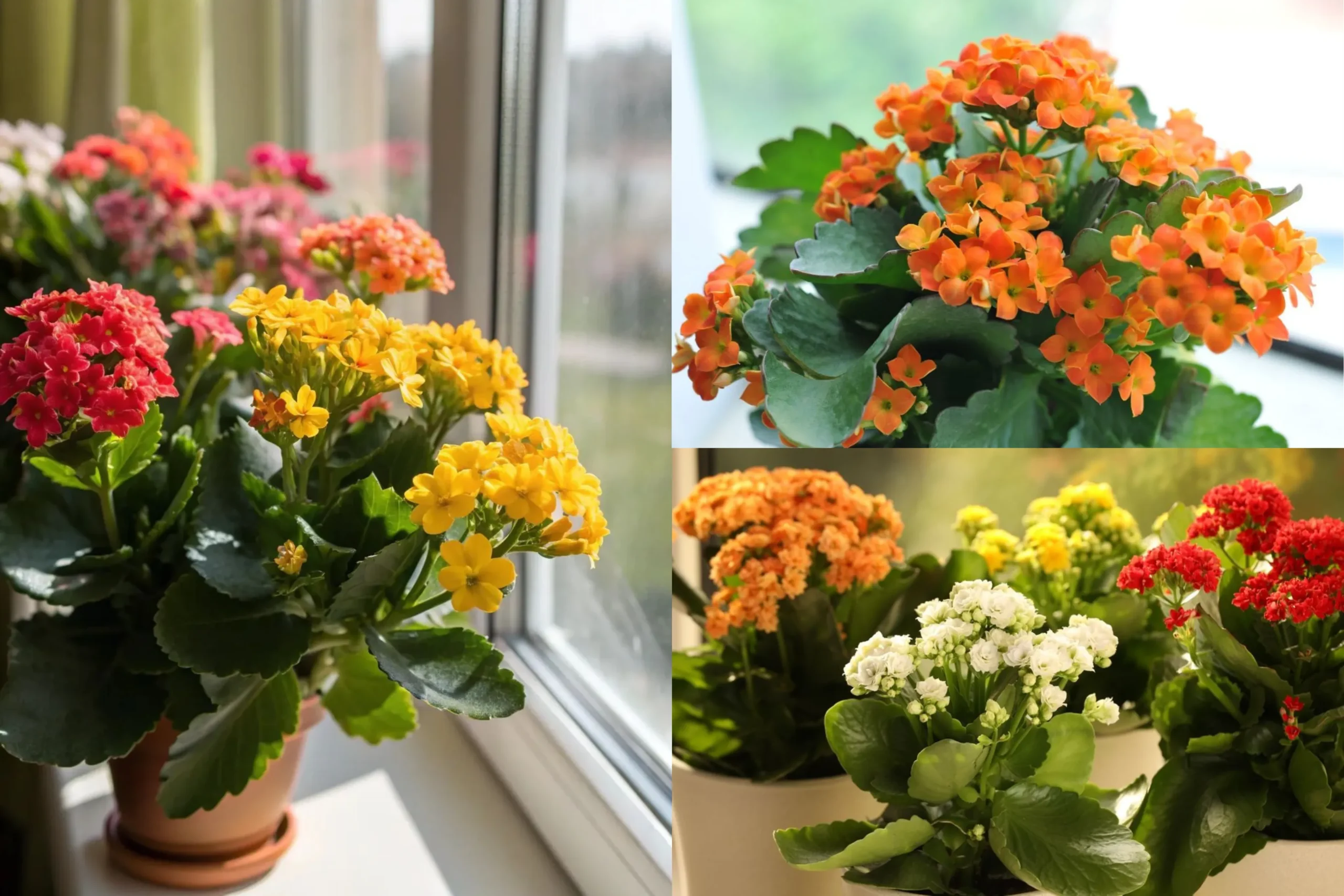 Chậu hoa sống đời chưng Tết đặt trong nhà, sắc hoa tươi tắn tạo không khí xuân tươi vui. 